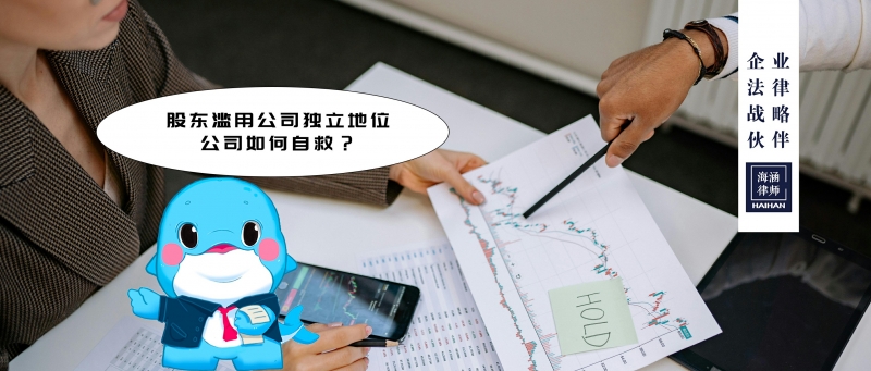 股东滥用公司独立地位公司如何自救？